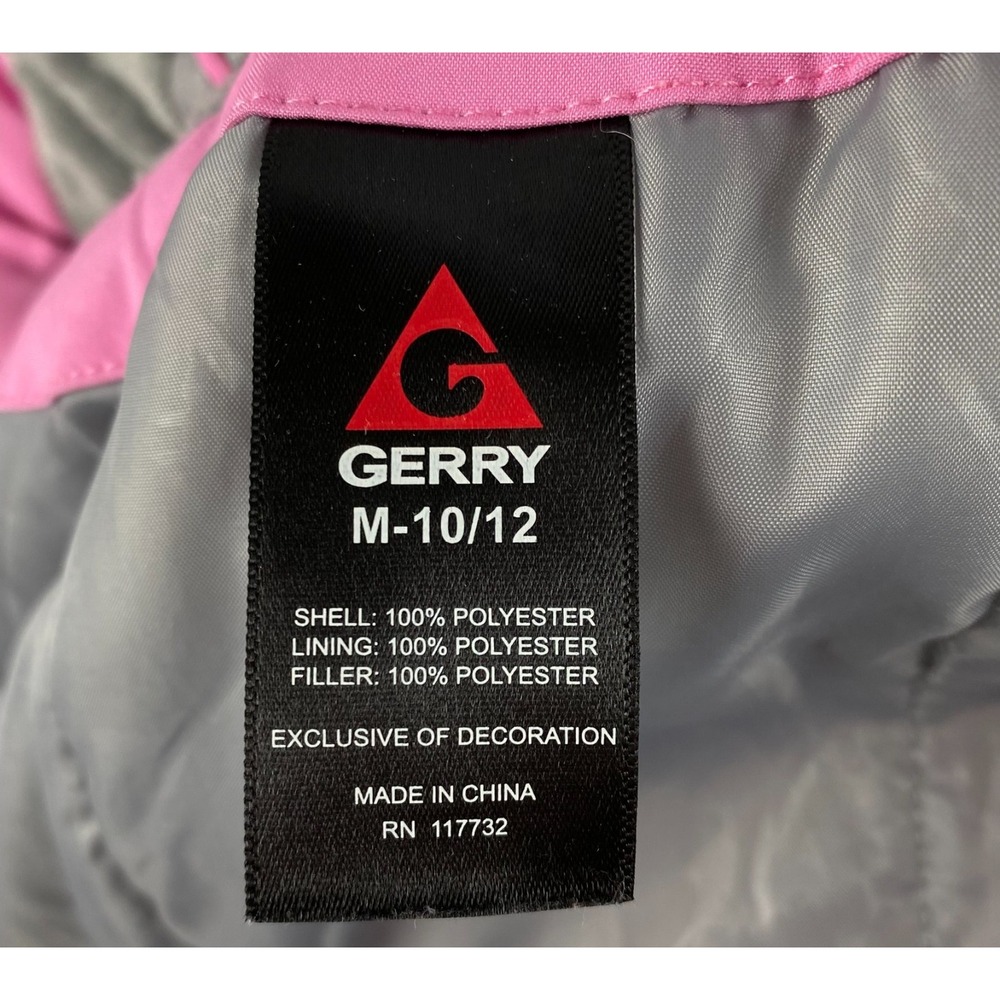 Gerry Winter Coat Girls 10 / 12 TWO Jackets Wind & Water Resistant Inner Fleece - Picture 8 of 16
